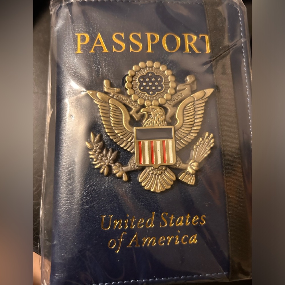 Passport book case/protector